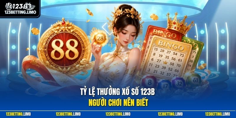 Tỷ lệ thưởng xổ số 123B người chơi nên biết